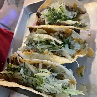 Chipotle Tacos (Steak) juicy and tender