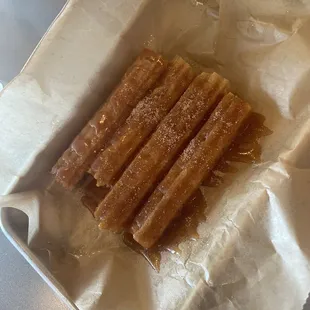 The Churro's Are Sinfully Good!