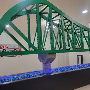 Model of the Park Street Bridge