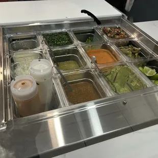 Fresh salsas made daily