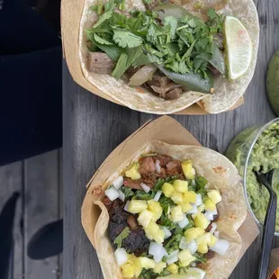 Carne Asada Taco Al Pastor Taco