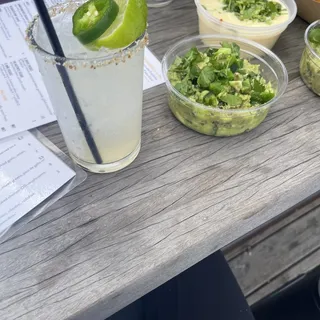 Guacamole 8 oz and house-made chips