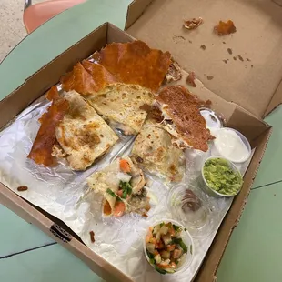 Chicken Quesadillas (cheese)