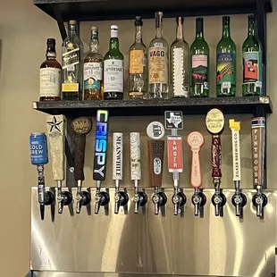 Beer on tap