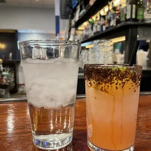 Palomita with chili salt