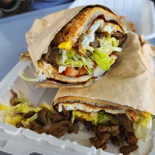 Steak and Egg Torta
