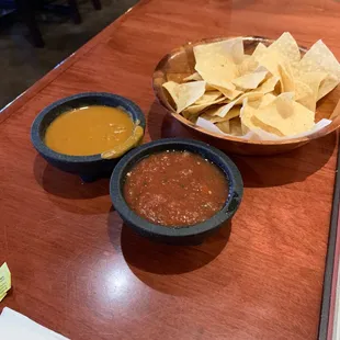 Chips and salsa! Very good!