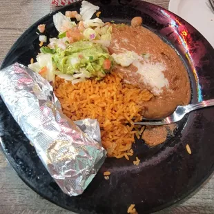 This came with my fajita mixta