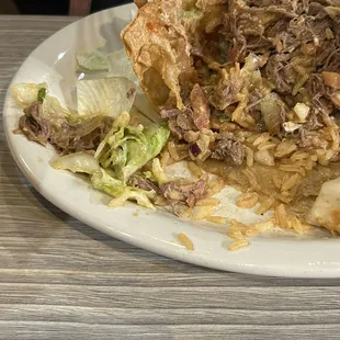 Carne Asada, Pollo and Carnitas Taco Salad