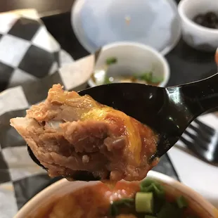 A bite of their amazing beans