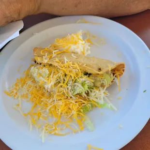 Hard shell beef taco