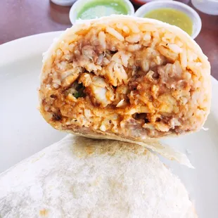 Blackened Fish Burrito