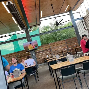 Great Patio seating !