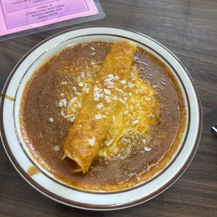 Cheese Enchiladas