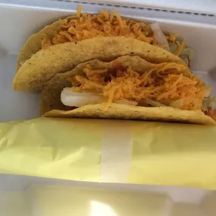 Not only miniature.. Lacked taste and was extremely over priced. DO NOT GO TO THE TACO HOUSE.