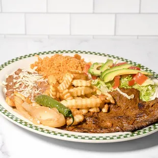 Carne Asada Plate