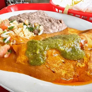 Cheese enchilada