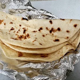 Housemade tortillas