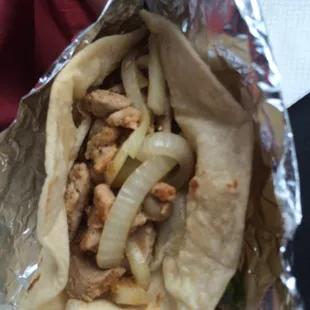 Chicken Fajita Taco