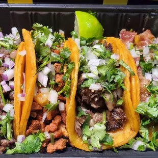 Asada, Al Pastor, Lengua, Tripitas