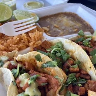 Al Pastor Taco Plate