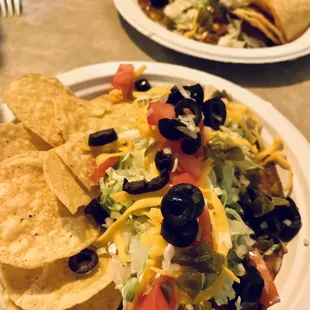 Half order Sancho supreme and Burrito supreme. Bring your appetite if ordering a full order.
