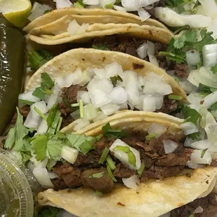 Steak tacos