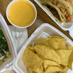 Chips and Queso is bad. Don't get it