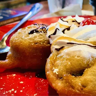 Deep fried Oreo dessert