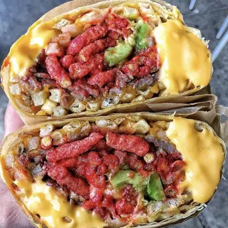 Hot Cheeto Cali Burrito