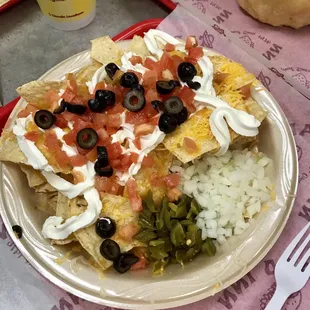 Nachos without ground beef