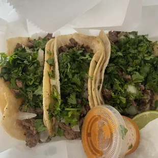 Carne asada tacos