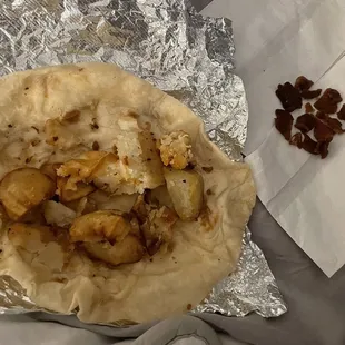 Potato and bacon