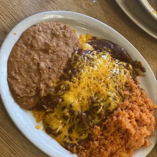 Cheese enchiladas