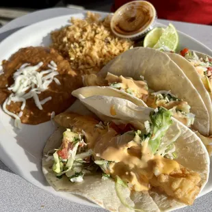 Fish Taco Dinner