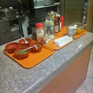 All ready for sitting in