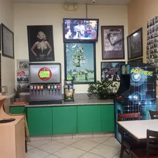 A little TV and self serve