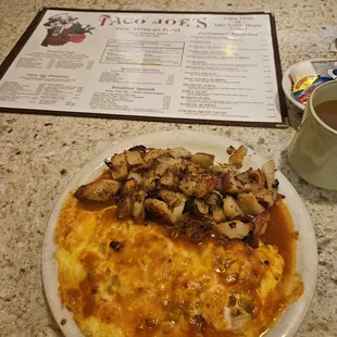 Spanish  omelet with potatoes