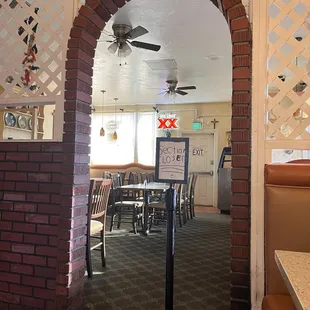 Overflow private dining area