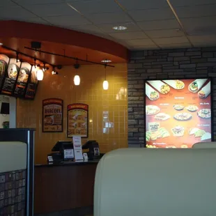 Inside Taco Johns Washington St, Thornton, CO location ~ November 18th 2010