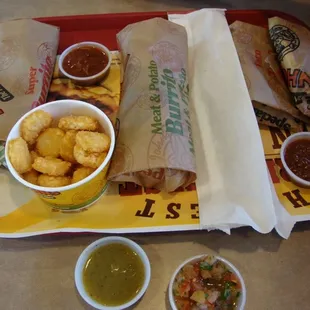 Our order for Lunch ~ November 18th 2010