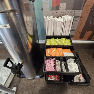 Sauce organizer (I need one of these for home).