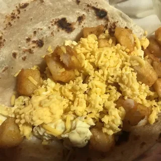 Bean, Egg & Cheese Breakfast