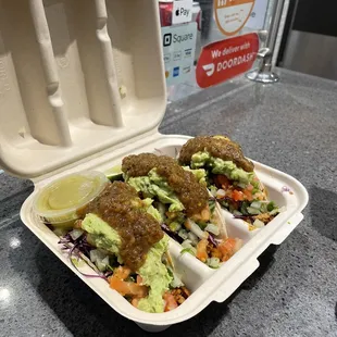 3 Tacos Meal - Chicken