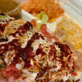 Special: pork tamale plate