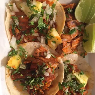 Best tacos al pastor I've had