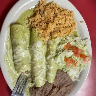 Enchiladas Poblanas