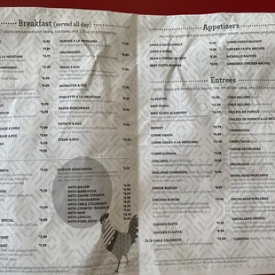 Summer 2021 Updated Menu