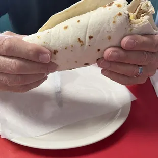 Breakfast burrito