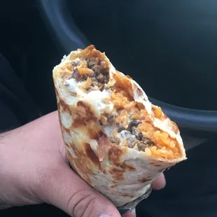 This is the way a burrito is supposed to look!!!
